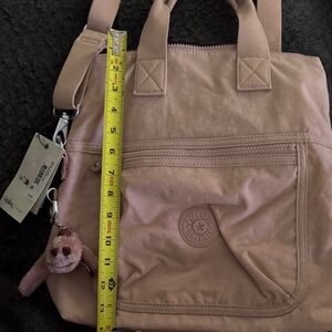 Kipling Blush Pink Tote with Keychain